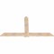 Ekena Millwork Eugene Smooth Timber Gable Bracket, Douglas Fir, 72"W x 39"H x 1 1/2"D x 5 1/2"F, 13/12 Pitch GBW072X39X0206EUG00SDF - alternate 2